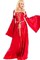 Damen Rot Anzug Elegant Königlich Glamourös Cosplay & Kostüme - Bild 1