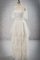 Strand Luxus Informelles Brautkleid mit Schleife mit Applike - Bild 1