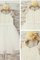 Reißverschluss Tüll Bodenlanges Blumenmädchenkleid mit Blume mit Bordüre - Bild 1