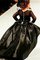 Normale Taille Duchesse-Linie Satin Blumenmädchenkleid mit Gürtel mit Schleife - Bild 4