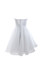 A-Linie Satin Langes Bezauberndes Formelles Brautkleid mit Blume - Bild 6