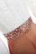 Strand Etui Reißverschluss durchsichtige Rücken Perlenbesetztes Modern Brautmutterkleid - Bild 7