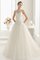 A-Line Gesticktes Luxus Konservatives Brautkleid mit Sweep Zug - Bild 1