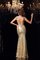 Empire Taille Meerjungfrau Stil Paillette Reißverschluss Anständiges Abendkleid - Bild 2