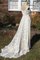 Zeitloses Sweep Zug Bodenlanges Anständiges Brautkleid mit Reißverschluss - Bild 2