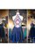 Perlenbesetztes Prinzessin Tüll Abschlusskleid ohne Ärmeln mit Natürlicher Taille - Bild 2