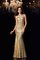 Empire Taille Meerjungfrau Stil Paillette Reißverschluss Anständiges Abendkleid - Bild 1