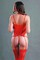 Verlockend Pvc Set Sexy Anzug Rot Strumpfhalter - Bild 2