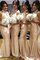 Etui Rückenfreies Nackenband Taft Reißverschluss Brautjungfernkleid - Bild 1