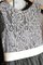 Ärmelloses A-Line Reißverschluss Blumenmädchenkleid aus Tüll mit Gürtel - Bild 4