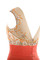 A-Line Etui Gericht Schleppe Pompöse Abendkleid mit Reißverschluss mit Mitte Rücken - Bild 8