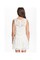 Überlagerung Spitze Elasthan Kleid Weiß Polyester Club Kleider - Bild 2