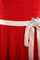 Reißverschluss Ärmellos Bateau Pompöse Stilvolles Schlichtes Brautjungfernkleid - Bild 4