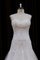 Tüll Klassisches Herz-Ausschnitt Sittsames Brautkleid ohne Ärmeln - Bild 2