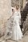 Enges Ärmellos Sweep Zug Bodenlanges Brautkleid mit Herz-Ausschnitt - Bild 1