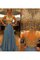 Reißverschluss Schaufel-Ausschnitt Prinzessin A-Linie Ballkleid aus Chiffon - Bild 1