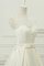 Spitze Organza Chiffon Bodenlanges Brautkleid ohne Ärmeln - Bild 2