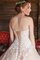 Duchesse-Linie Herz-Ausschnitt Bodenlanges Partykleid aus Tüll ohne Ärmeln - Bild 2
