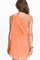 Asymmetrisch Eine Schulter Sexy Orange Minikleid Club Kleider - Bild 2