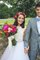 Ärmellos Duchesse-Linie Engelwurz Reißverschluss Brautkleid mit Applike mit Bordüre - Bild 3