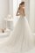 A-Line Gesticktes Luxus Konservatives Brautkleid mit Sweep Zug - Bild 2