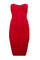 Rosa Verband Kleid Elegant Dunkel Club Kleider - Bild 2