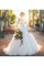 Spitze Zeitloses Reißverschluss Lange Ärmeln Brautkleid mit Gericht Schleppe - Bild 2