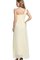 A-Linie Chiffon Knöchellanges Sittsames Brautjungfernkleid mit Einem Schulter - Bild 2