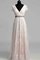 A-Line Vintage Perlenbesetztes Brautkleid mit Reißverschluss mit Gürtel - Bild 1