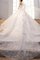 Luxus Bodenlanges Brautkleid mit Rücken Schnürung mit Perlen - Bild 1