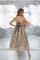 Juwel Ausschnitt Knöchellanges Elegantes Ballkleid mit Schaufel Ausschnitt mit Gürtel - Bild 2