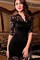 Polyester V-Ausschnitt Ausschnitt Damen Bodycon Elegant Club Kleider - Bild 1