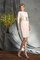 Etui Reißverschluss Kurzes Brautmutterkleid mit Natürlicher Taille aus Chiffon - Bild 5