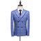 Männer Mode 5xl Klassische Anzüge Business Hochzeit Anzug Jacke + Weste + Hosen Kleid - Bild 2