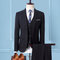 Weste 3 Stück Anzüge Hose Neue Männer Casual Mantel Boutique Anzug - Bild 2