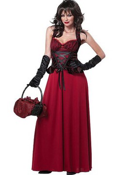 Halloween Niedlich Oben Kleid Rot Elegant Cosplay & Kostüme