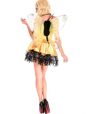 Gelb Schmetterling Halloween Cosplay & Kostüme - Bild 2
