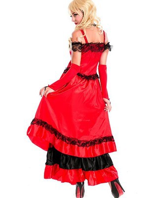 Rot Oben Kleid Halloween Niedlich Schick Cosplay & Kostüme - Bild 2