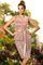 Schaufel-Ausschnitt Satin Normale Taille Ärmelloses Brautjungfernkleid mit Bordüre - Bild 21
