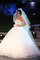 Natürliche Taile Duchesse-Linie Herz-Ausschnitt Brautkleid aus Tüll ohne Ärmeln - Bild 2