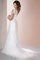 Gericht Schleppe Kurze Ärmeln Reißverschluss Luxus Brautkleid aus Spitze - Bild 2