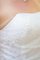 Spitze Natürliche Taile Duchesse-Linie Ärmellos Brautkleid aus Tüll - Bild 2