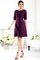 Gerüschtes Chiffon Normale Taille Enges Kurzes Brautjungfernkleid - Bild 13