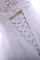 Empire Taille Halle Ausgefallenes Bodenlanges Festliches Brautkleid mit Perlengürtel - Bild 7