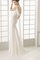 Klassisches Bateau Romantisches Konservatives Brautkleid mit Gekappten Ärmeln - Bild 2