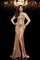 Paillette Meerjungfrau Stil Sweep Zug Anständiges Abendkleid mit Reißverschluss - Bild 1