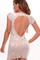 Spitze Bodycon Kleid Ausgeschnitten Club Kleider - Bild 2