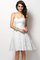 Prinzessin a linie Herz-Ausschnitt Normale Taille Reißverschluss Brautjungfernkleid - Bild 29