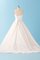 Romantisches Pompöse Sittsames Brautkleid mit Applike mit Empire Taille - Bild 2