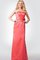 Satin Elegantes Romantisches Sittsames Brautjungfernkleid - Bild 1